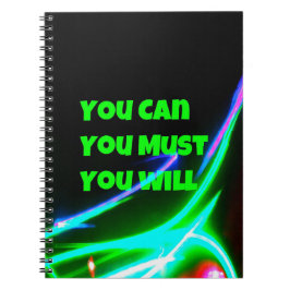Motivierend Notizbuch Notizblock