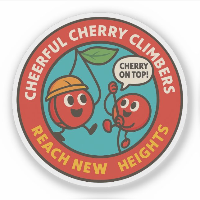 Motivierend Obsterlebnis Aufkleber (Vorderseite)