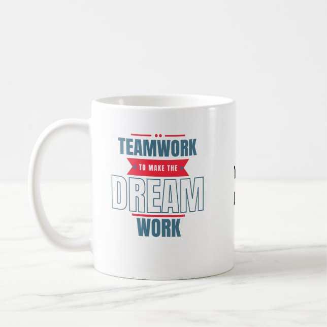 Motivierend Office-Office für  Firmenlogos Kaffeetasse (Links)