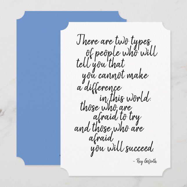 Motivierend Pauschalpreis Karte (Vorne/Hinten)