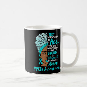 Motivierend Pcos Bewusstsein Schwarze Frauen Melan Kaffeetasse