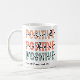 Motivierend Positives Mind Vibes Life Kaffeetasse