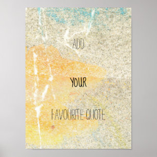 Motivierend Poster