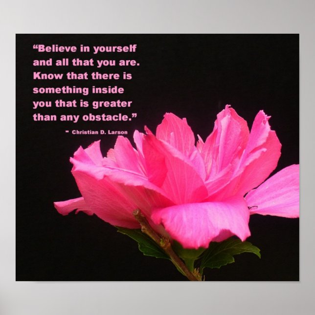 Motivierend Poster (Vorne)