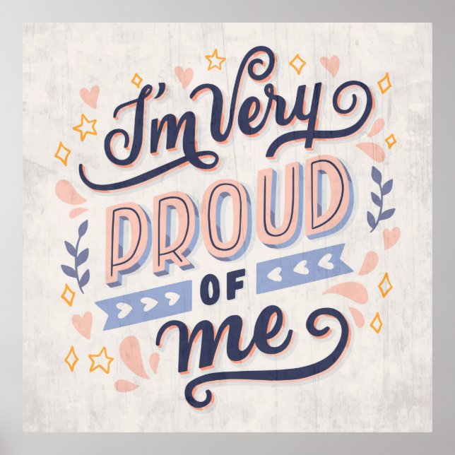 Motivierend Poster (Vorne)