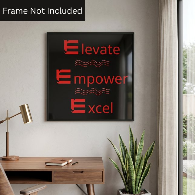Motivierend Poster (Von Creator hochgeladen)