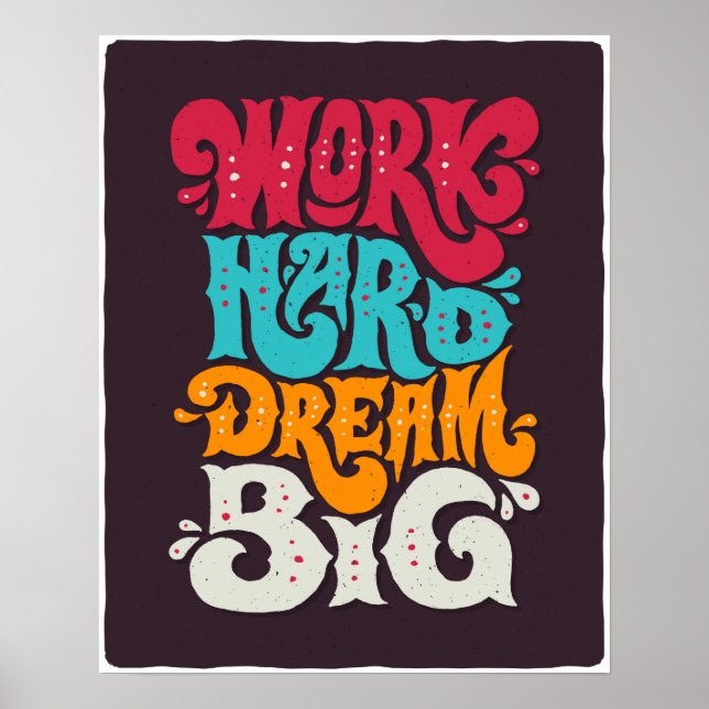 Motivierend Poster (Vorne)