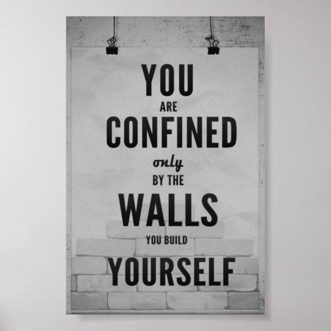 Motivierend POster (Vorne)