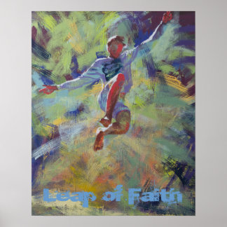 Motivierend Poster des Glaubens