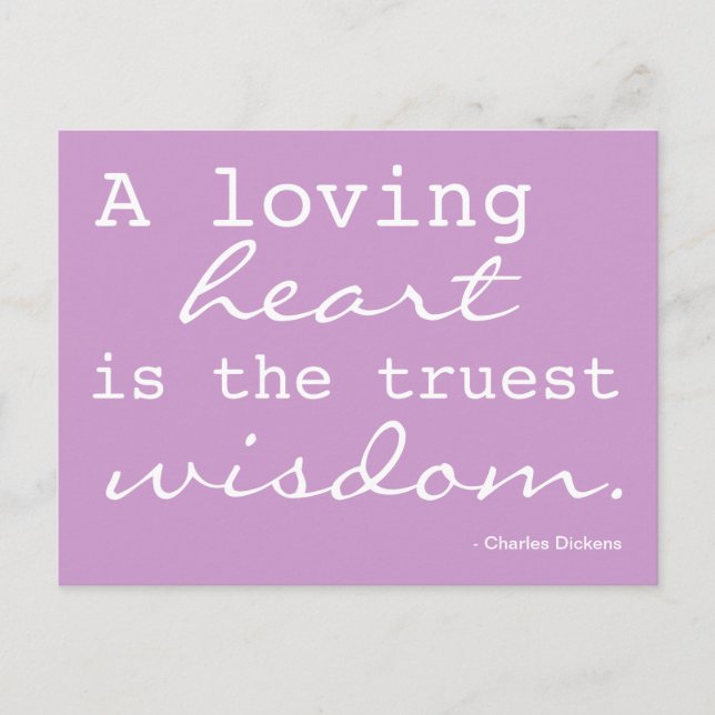 Motivierend Postkarte (Vorderseite)