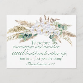 Motivierend Postkarte der Thessalonischen Bibel Ve