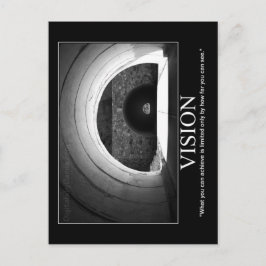 Motivierend Postkarte - VISION