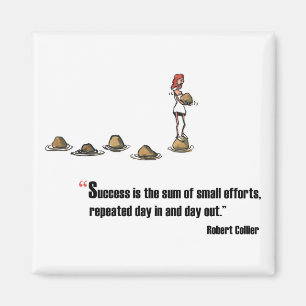 Motivierend Prüfungsziffer von Robert Collier Magnet