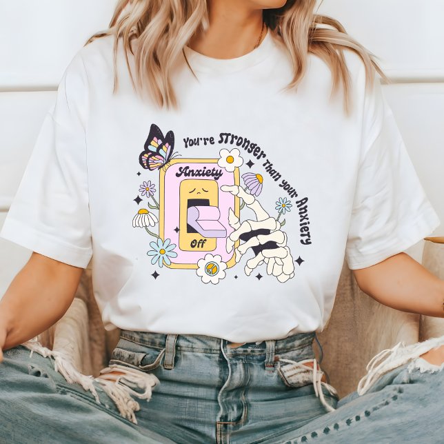 Motivierend psychischer T - Shirt, Angst T-Shirt (Von Creator hochgeladen)