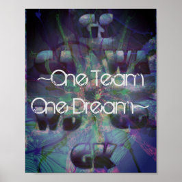 Motivierend Quote-Netball-Positionen Poster