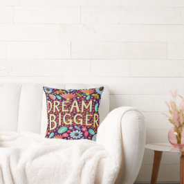 MOTIVIEREND QUOTE NIEDLICH ELEGANTE BLUMENDESIGN KISSEN