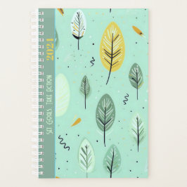 MOTIVIEREND QUOTE PASTEL GREEN BOHO PATTERN PLANER