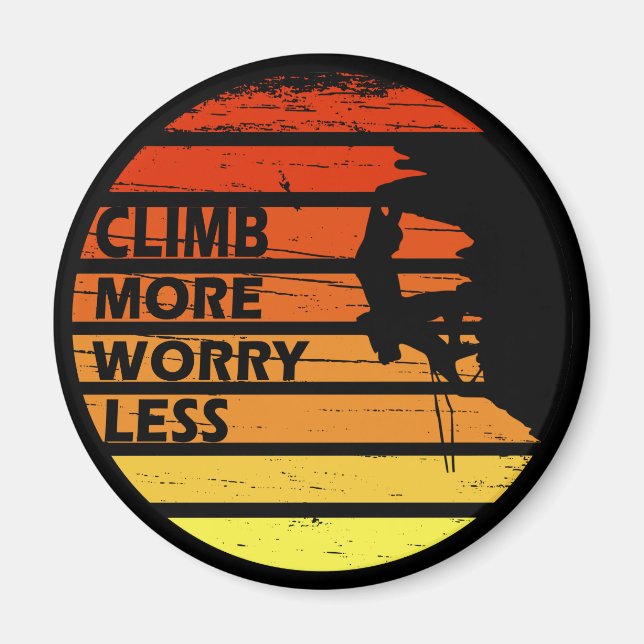 motivierend Quoten für Bergsteiger Magnet (Vorne)