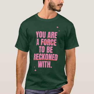 Motivierend Quotes Lebensdauerveränderung 36 T-Shirt
