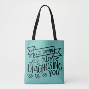 Motivierend Quotes Tote Bag für Studierende Tasche