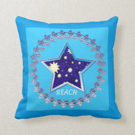 Motivierend" Reichweite für die Sterne" Pillow Kissen