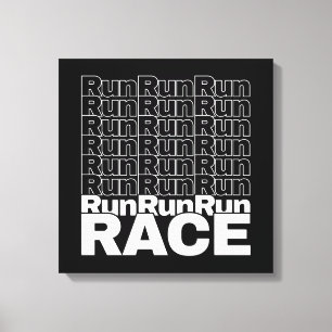 Motivierend Runner-In-Training-Zitat - Rennen lauf Leinwanddruck