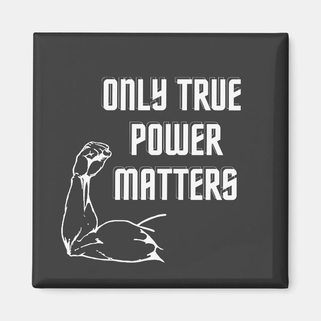 Motivierend Satz mit Muskelarm Magnet (Vorne)