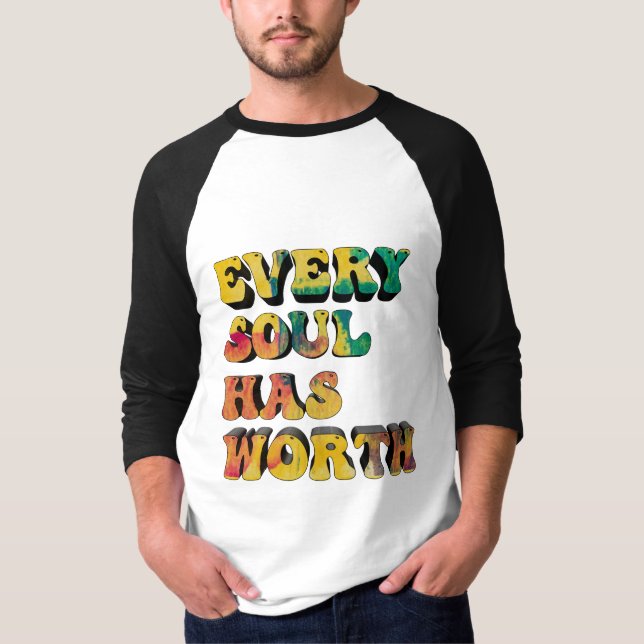 motivierend Sätze für positive Einstellung T-Shirt (Vorderseite)