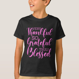 Motivierend sehr dankbar, so dankbar, wirklich seg T-Shirt