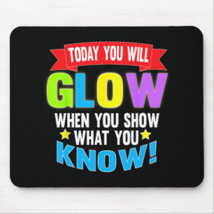 Motivierend Shirts für Lehrerinnen Mousepad