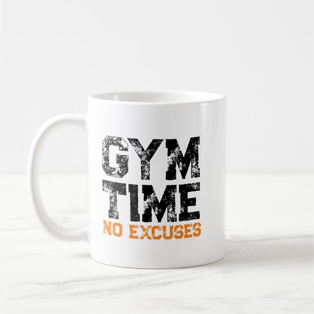 Motivierend Slogan Kaffeetasse (Links)