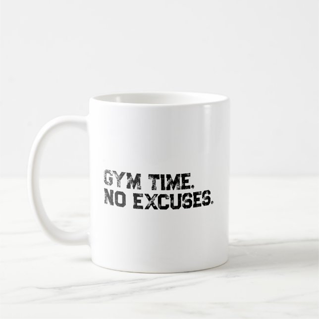 Motivierend Slogan Kaffeetasse (Links)