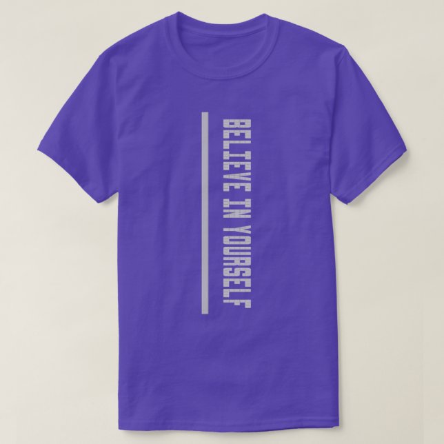 Motivierend Slogan-Worte T-Shirt (Design vorne)