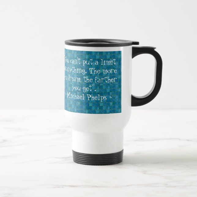 MOTIVIEREND SWIM-REISE-TASSE REISEBECHER (Rechts)