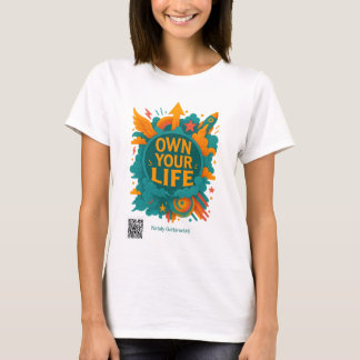 Motivierend T - Shirt - Ihr Leben als positiver Qu