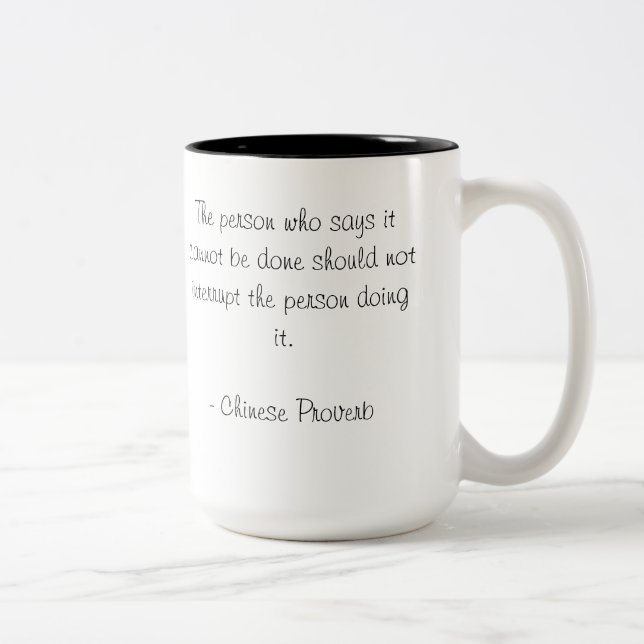 Motivierend Tasse (Rechts)