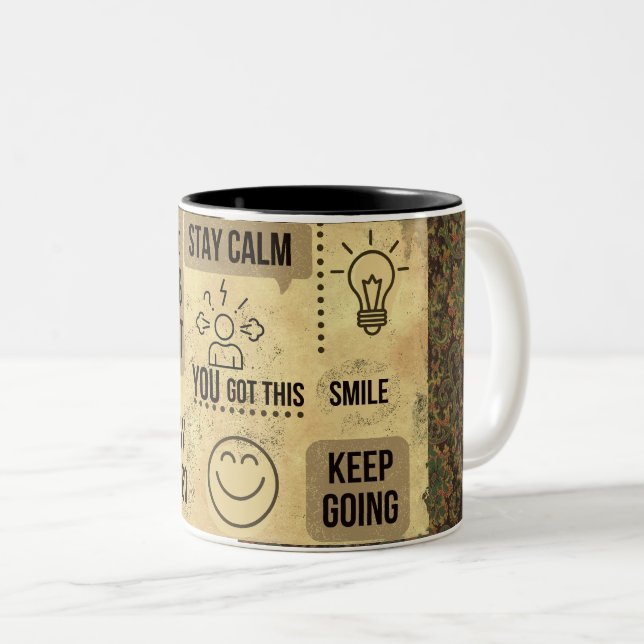 Motivierend Tasse (VorderseiteRechts)