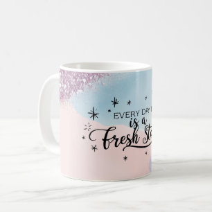 Motivierend Tasse für das neue Jahr
