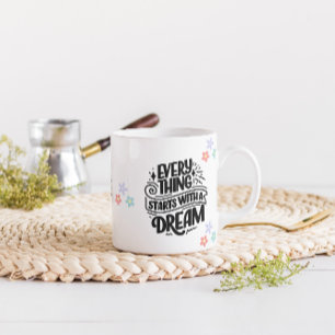 Motivierend Tasse für Erfolg und Inspiration