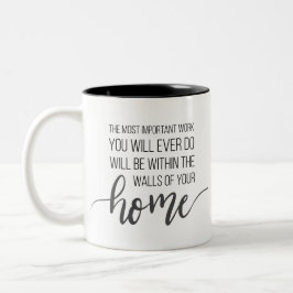 Motivierend Tasse von Angeboten für Mamas und Haus