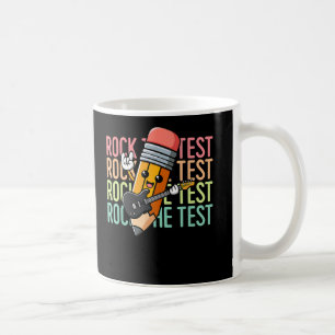 Motivierend Testtag für den Testlehrer Kaffeetasse