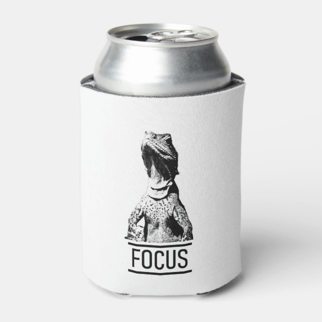 Motivierend Text fokussieren | Lizard Dosenkühler (Kanne Vorderseite)