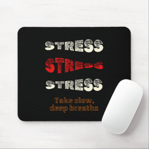 Motivierend Textgestaltung Mousepad