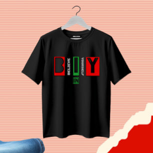 Motivierend Textgestaltung T-Shirt