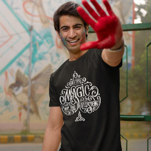 Motivierend Typografie-Zitat T-Shirt