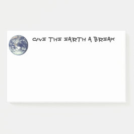 Motivierend Umwelterklärung Post-it Klebezettel