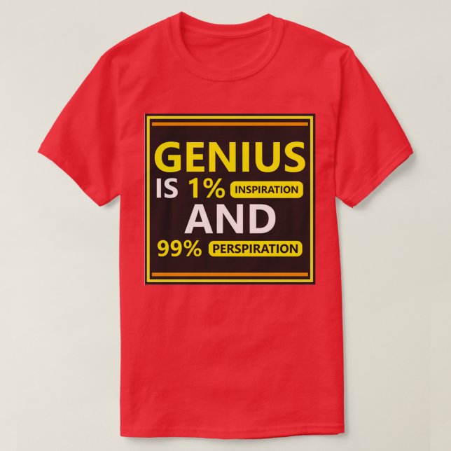 Motivierend und Inspirierend Angebot T-Shirt (Design vorne)