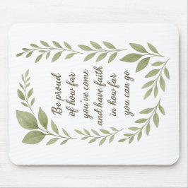 Motivierend und inspirierende Auswahlmousepad Mousepad