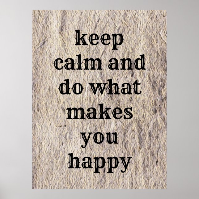 Motivierend und inspirierendes Zitat Poster (Vorne)