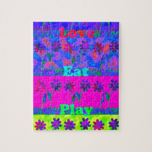 Motivierend und lebendige Kunst, Liebe & Spiel (Vertikal)